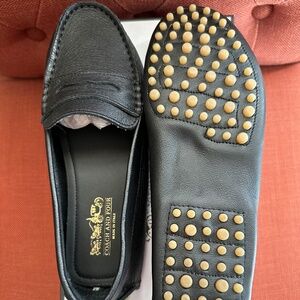 Coach and Four black Alfa loafers